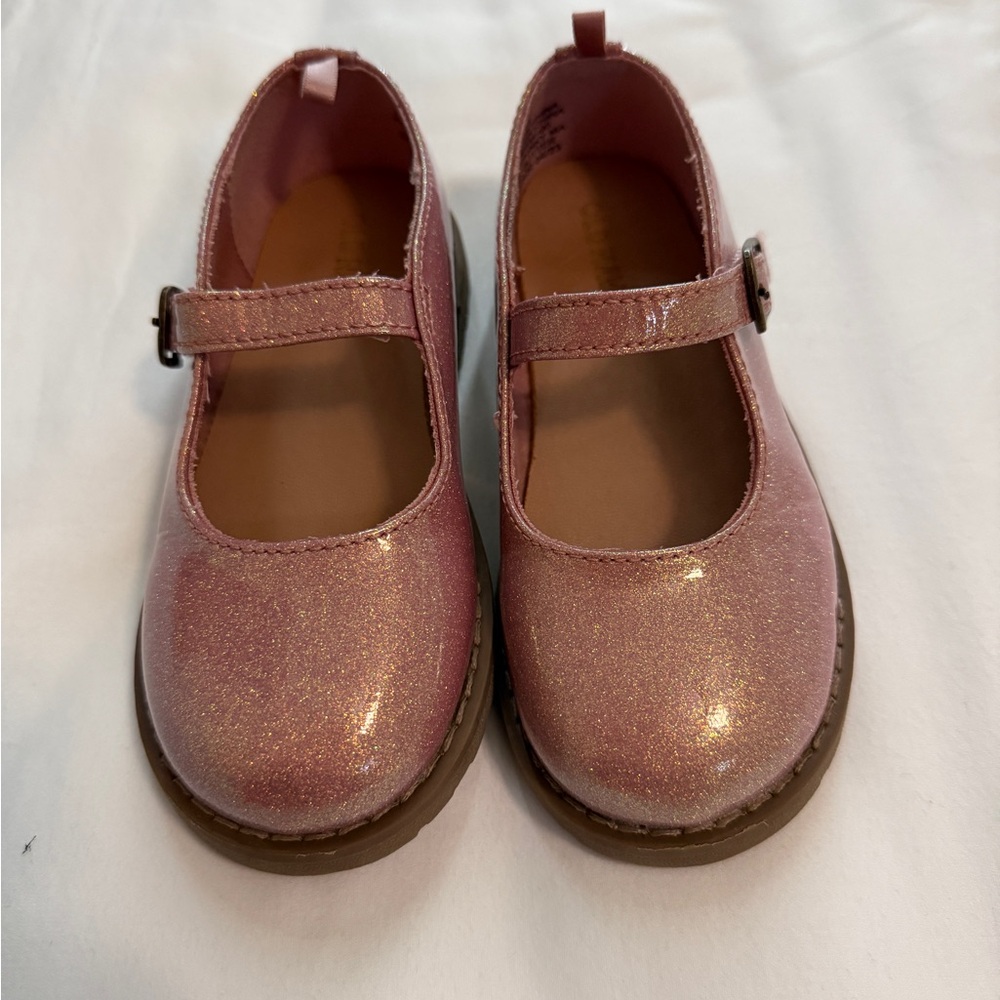 Girls Sparkle Mary Jane Shoes - Pink